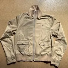 トミー・ジーンズ　ベージュ ジップアップブルゾン　Mサイズ