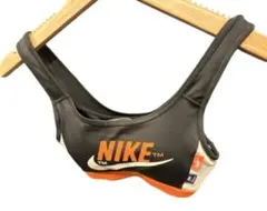 【値下げ可】NIKE スポーツブラ ブラック/オレンジ　ナイキ　M