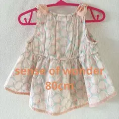 sense of wonder 孔雀柄 チュニック80