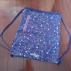 Sniggle ユニコーン柄 プールバッグ ナップザック
