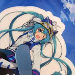 初音ミク SNOW MIKU 2016 ルスツリゾート ステッカー