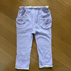 KP ウサギ刺繍付き薄紫ボトムスのサムネイル