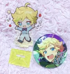 あんスタ アルバム 特典 CD 缶バッジ 春川宙　アニメイトカフェ　アクスタ