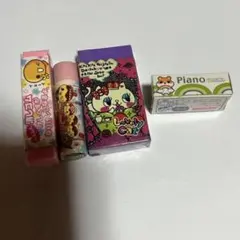 消しゴム まとめ売り 4点セット