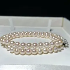 オーロラ天女級◎ 真科研 超大珠】あこや パール 8.5mm-9.0mm - メルカリ
