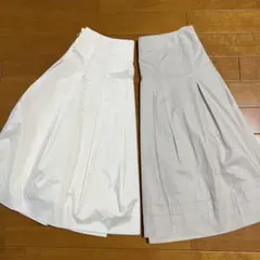 美品☆M'S GRACY・ミッシェルクラン フレアスカート 2枚セット♡