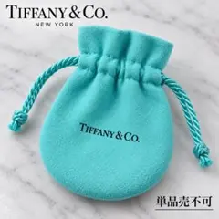 【単品販売不可】Tiffany & Co. ティファニー 巾着袋 ポーチ