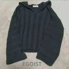 EGOIST フードニット ショート丈 エゴイストのサムネイル
