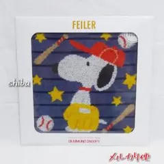 スヌーピー　フェイラー　ベースボール　ハンカチ　イエローのサムネイル