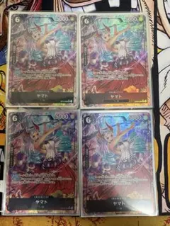 即日発送 ワンピースカード ヤマト SR パラレル 4枚セット OP16-098
