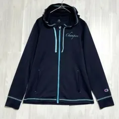 チャンピオン　フルジップドライパーカー　ネイビー　M
