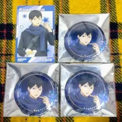 ハイキュー!!☆コスモワールド コラボ　缶バッジ　カード　影山