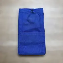 青色キーケース 収納ポケット付き