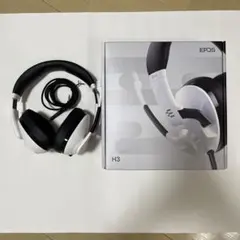 極美品・EPOS H3 クローズドアアコースティックゲーミングヘッドセット