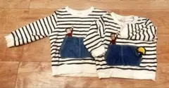 petit main おさるのジョージ トレーナー セット