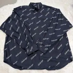 BALENCIAGA ロゴ総柄 長袖シャツのサムネイル