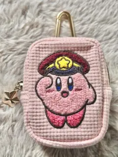 星のカービィ 阪急電車 カラビナ付きミニポーチ ピンク