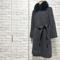 sagafurs サガファーズ フォックスファー ロングコート カシミヤ100％