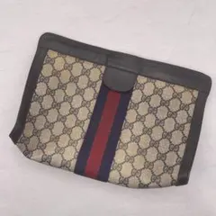 良品✨ GUCCI グッチ シェリーライン GG柄 クラッチバッグ セカンド