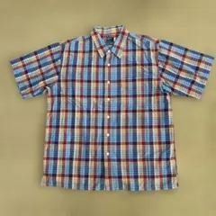 Levi's Orange Tab 半袖チェックシャツ Lサイズのサムネイル