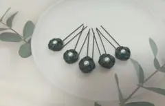 ☆Uピン(No.25)☆5本セット☆髪飾り☆浴衣☆和装