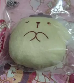【新品】サンリオキャラクターズ クッションキーホルダー ポムポムプリン