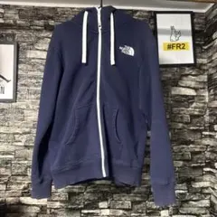 THE NORTH FACE ネイビー ジップアップパーカー　S