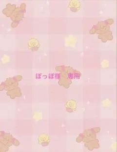ぽっぽ様　専用ページ