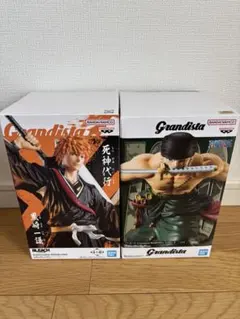 Grandista 黒崎一護 ゾロ フィギュア2個セット
