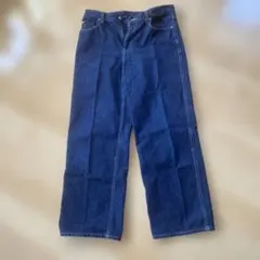 ユニクロデニムワイドパンツ