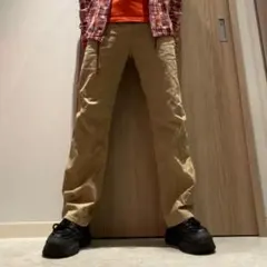 Levi's 502 W33 L33 ベージュ レギュラーテーパード チノパン