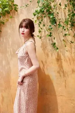 ハーリップトゥ　キャミ　チェリー　Sサイズ Cherry Pattern Strap Top herlipto チェリー S Cherry Pattern Strap