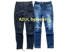 レディース ダメージデニム スキニー AZUL bymoussy 即購入⭕️