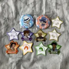 名探偵コナン くら寿司 缶バッジ マグネット セット　まとめ売り