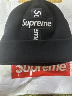 Supreme Cross Box Logo クロスボックスロゴビーニー