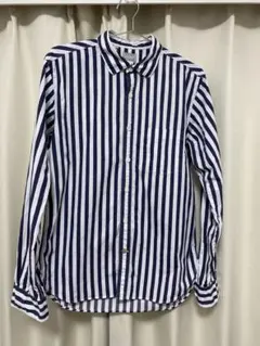 DELUXE デラックス シャツ Mサイズ ストライプのサムネイル