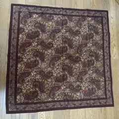 ペイズリー柄ブラウンストール