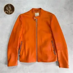TOMORROWLAND AD DENIM レザーライダースジャケットのサムネイル