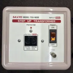 SANYO ステップダウントランス TSD-N15E 変圧器 - メルカリ