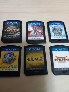 vita ソフト　6本セット　アンチャーテッド　ペルソナ　うたわれるもの