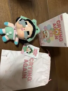 POP MART CRYBABY Crying Again ぬいぐるみのサムネイル