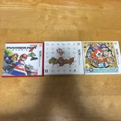 マリオカート7 & 妖怪ウォッチシリーズ 3本セット