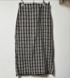 タイトスカート フリーサイズ　後ろスリットあり　ウエストゴム