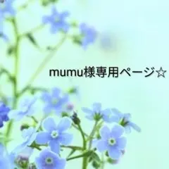 mumu様専用ページです♡