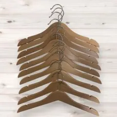 IKEA 木製 キッズハンガー 子ども用 10本セット