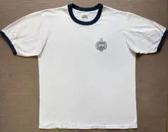 【USA製】USNA 海軍兵学校 リンガーTシャツ 米軍 ミリタリー
