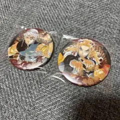 鬼滅の刃　煉獄杏寿郎　宇髄天元　原作　缶バッジ