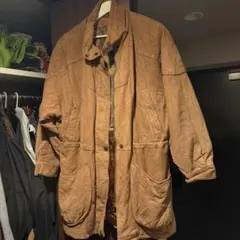 ヴィンテージ ブラウン スエードジャケット4月11日までの出品予定
