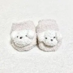 ジェラートピケ ジェラピケ ベビー 靴下 犬 ピンク 女の子 ソックス