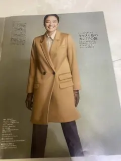 ネイビー チェスターコート